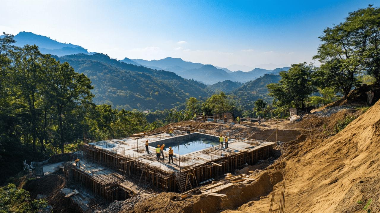 Construire une Piscine sur un Terrain en Pente : Optimisez l’Accessibilite de votre Espace Aquatique