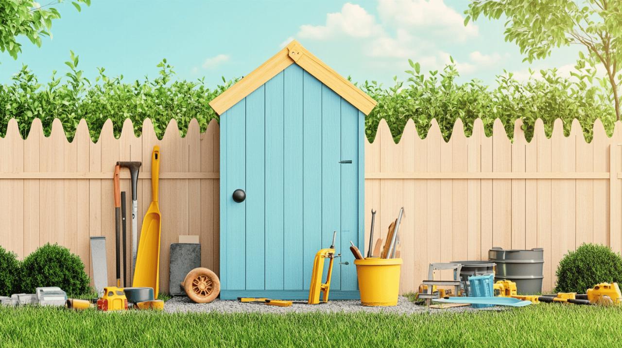 Installation d’un abri de jardin sans dalle : astuces pour canaliser les eaux de pluie