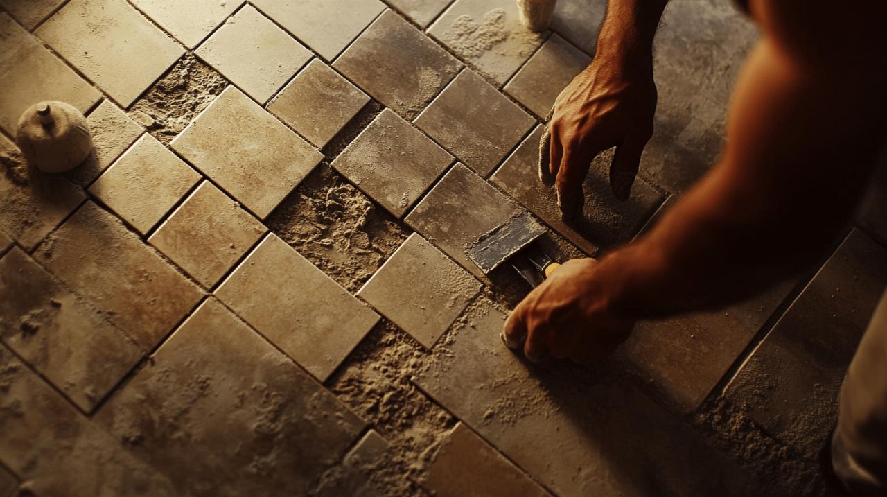 Les secrets d’une pose de carrelage en diagonale reussie